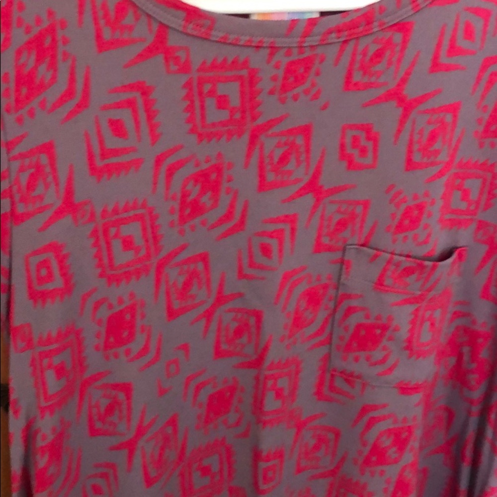 Xs grey and pink Carly dress